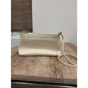 ETIENNE AIGNER Vintage Ivory Genuine Leather Shouder Bag/Evening Bag